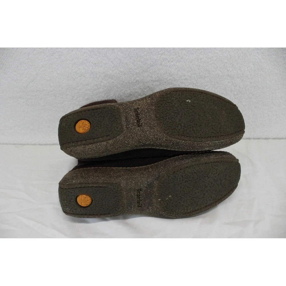 Timberland‎ Womens 10M Dark Brown Suede Lace Up Fleece Lined Winter Boots 69318